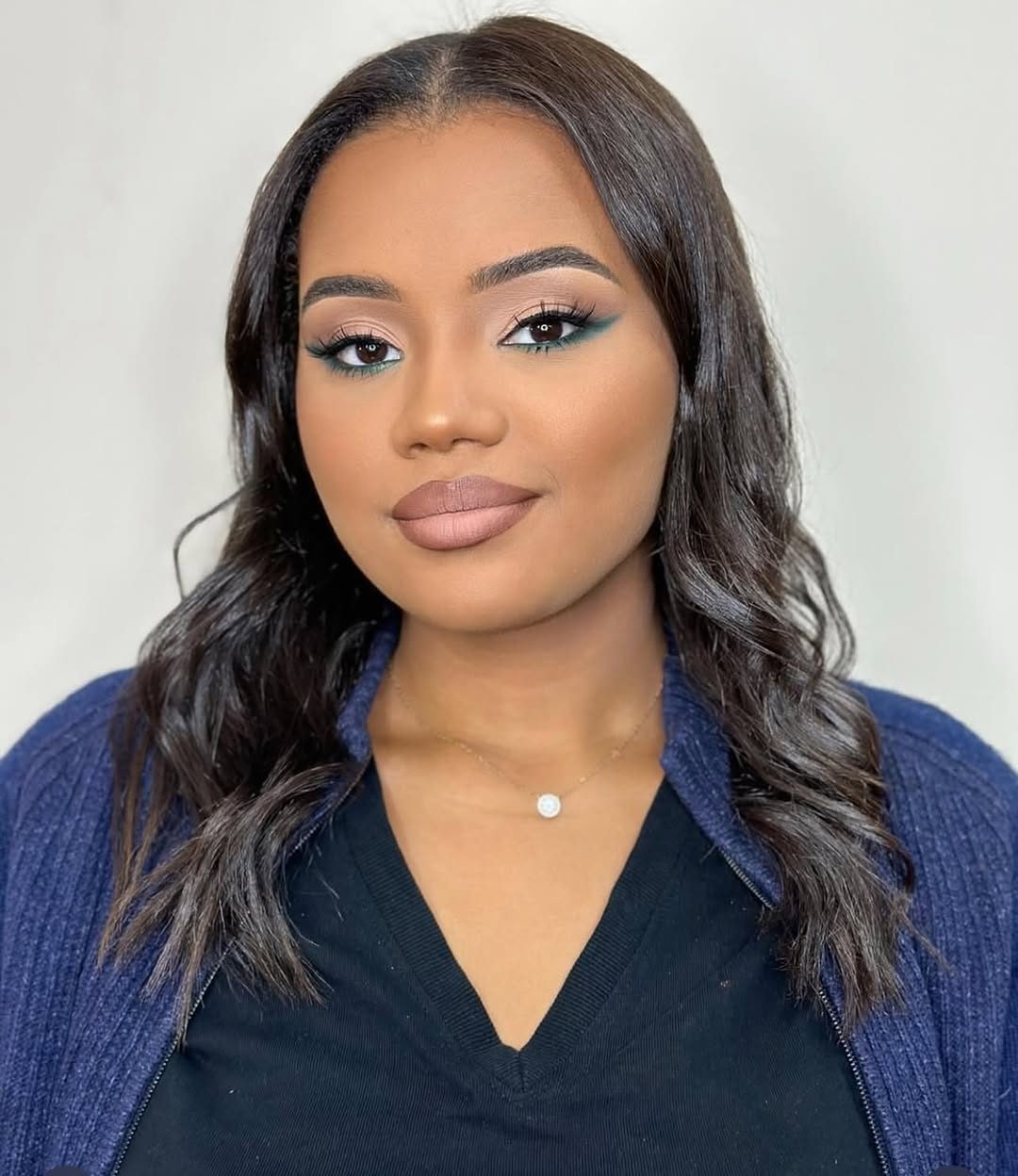 Glam makeup beauty portrait